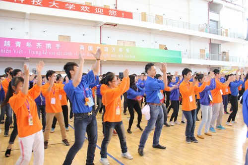 700 đại biểu thanh niên Việt Nam giao lưu tại Liễu Châu