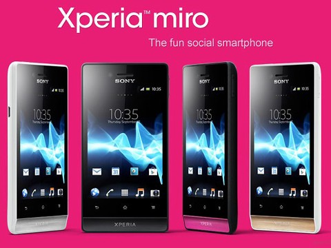 Ba smartphone Android 4.0 tầm trung mới của Sony