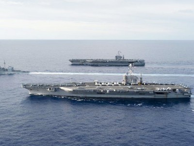 Hạm đội Mỹ ở gần Senkaku/Điếu Ngư