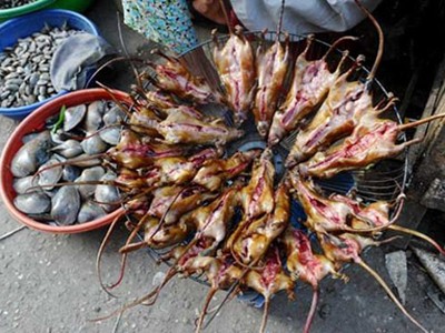 Thịt chuột Việt Nam lên báo nước ngoài