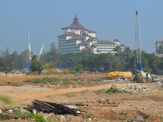 Địa điểm xây dựng khách sạn ở Yangon
