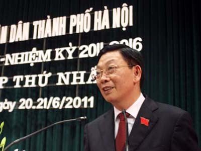 Ông Nguyễn Thế Thảo tái đắc cử Chủ tịch UBND TP Hà Nội
