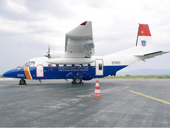 Khám phá máy bay C-212 của Cảnh sát biển VN