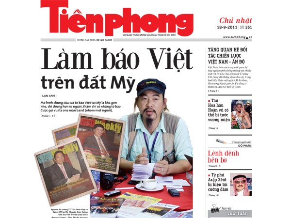 Tìm đọc báo Tiền Phong ra hôm nay 18-9-2011