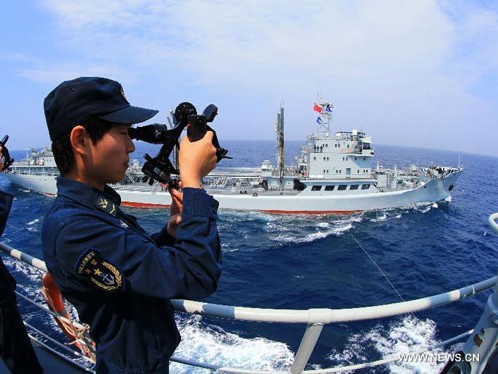 Hàng chục tàu chiến, phi cơ Nga -Trung dàn trận trên biển