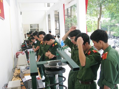 Một số mô hình đề tài khoa học tiêu biểu của Học viện KTQS