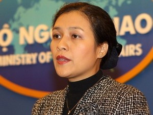 Người Phát ngôn Bộ Ngoại giao, bà Nguyễn Phương Nga.