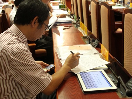 Hà Nội trang bị iPad cho đại biểu HĐND