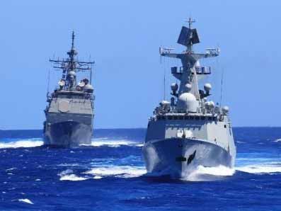 Cận cảnh hải quân Mỹ - Trung tập trận gần Hawaii