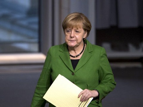 Thủ tướng Đức Angela Merkel phát biểu trước Quốc Hội tại Berlin hôm 18/11
