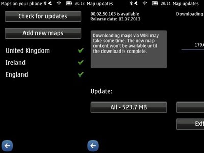 Nokia cập nhật bản đồ offline cho Symbian
