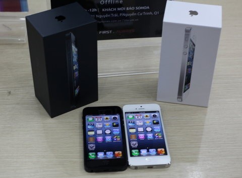 iPhone 5 tại Việt Nam ‘hạ nhiệt’