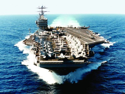 Tàu sân bay USS George Washington. Ảnh: navsource.org