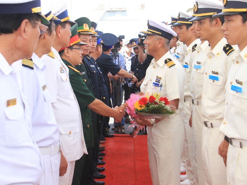 Tàu Cảnh sát biển Nhật Bản đến Đà Nẵng