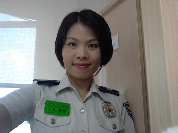 Nữ cảnh sát người Việt đầu tiên tại Hàn Quốc