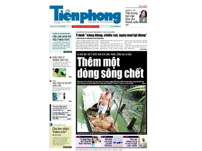 Tin bài chú ý trên nhật báo Tiền Phong hôm nay