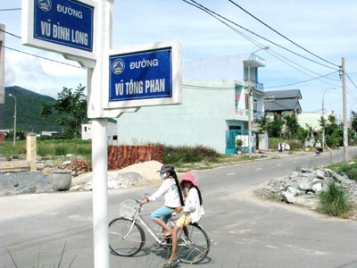 Con đường đầu tiên mang tên Vũ Đình Long