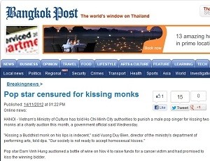 Báo Thái Lan bêu riếu vụ Mr. Đàm 'khóa môi' cư sĩ