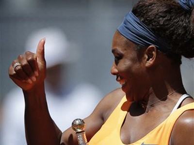 Hạ Sharapova, Serena bảo vệ chức vô địch Madrid Open