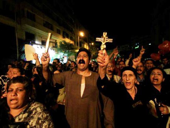 Quân đội Ai Cập đụng độ với người Kitô giáo