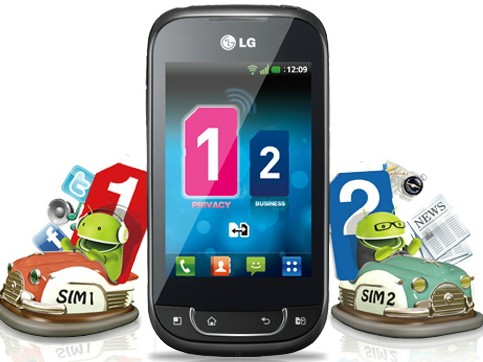 LG vén màn smartphone Android 2 SIM đầu tiên