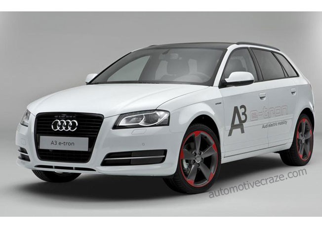 Xe điện Audi A3 e-tron của tương lai