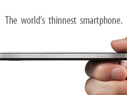 Smartphone mỏng nhất thế giới giá 8 triệu đồng