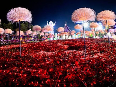 Vườn ánh sáng ở Thái Lan