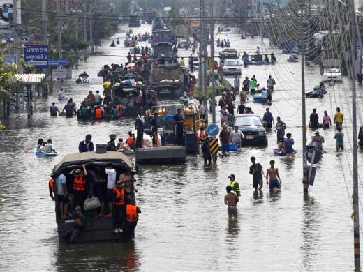 Bangkok có thể ngập đến một tháng