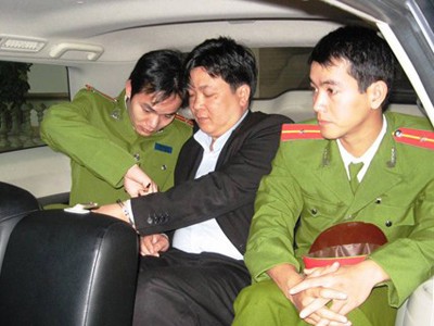 Dẫn giải Nguyễn Minh Hải về trại giam