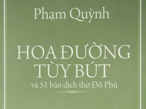 Ra mắt sách lạ kỳ của Phạm Quỳnh