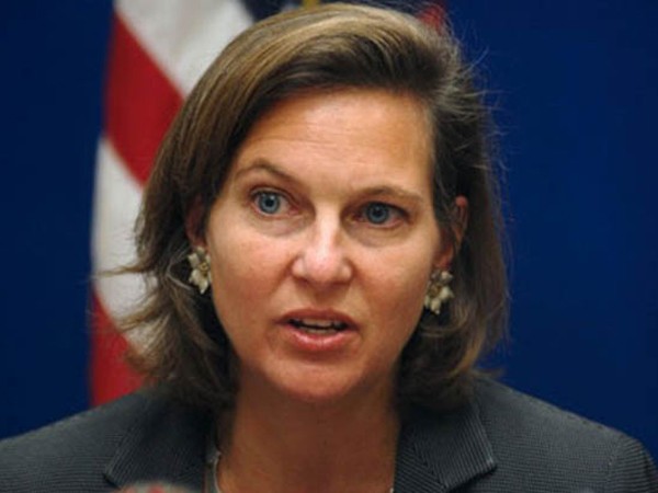 Phát ngôn viên Bộ Ngoại giao Mỹ Victoria Nuland. Ảnh: London Evening Post