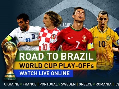 VTV đã có bản quyền các trận play-off World Cup 2014 khu vực châu Âu