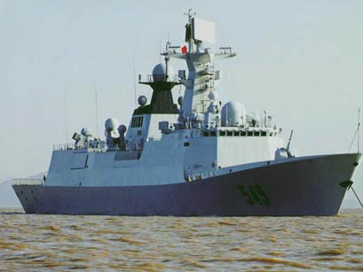 Trung Quốc tăng cường tàu khu trục trên Biển Đông