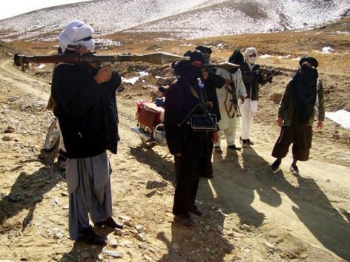 Các tay súng Taliban tại tỉnh Ghazni, Đông Afghanistan