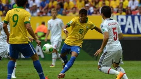 Confederations Cup: Brazil đại thắng Nhật Bản ngày ra quân