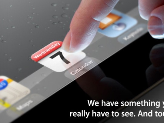 Apple khẳng định ra mắt iPad 3 vào ngày 7 tháng 3