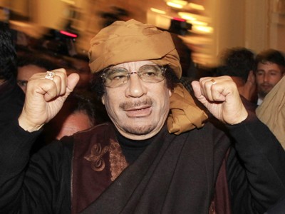 Nhà lãnh đạo Libya Gaddafi