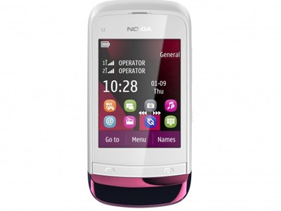 Nokia C2-02 'chạm bấm' hai SIM chính thức lộ diện