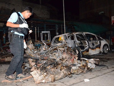 Ba vụ nổ bom liên tiếp tại Thái Lan