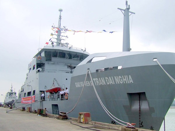 Quân chủng Hải quân nhận tàu Trần Đại Nghĩa