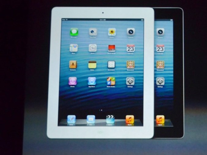 iPad 4 bất ngờ xuất hiện cùng iPad mini