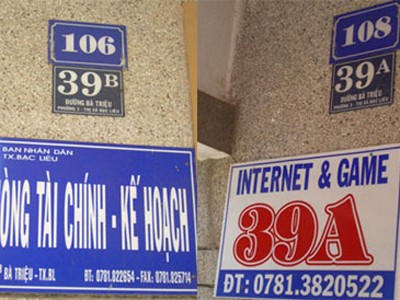 'Ma trận' số nhà thủ đô