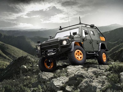 G-Wagon LAPV 6.X – SUV chống đạn mới của Mercedes-Benz