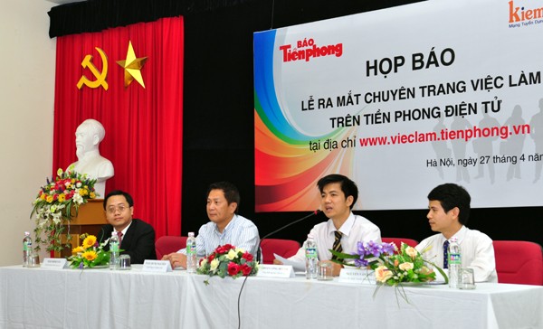 Tiền Phong Online ra mắt chuyên trang về việc làm