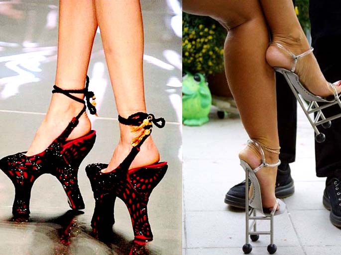 Những mẫu giày gây chấn động làng thời trang