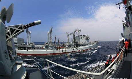 Nga – Trung dàn trận trên biển: 'Đồng sàng dị mộng'