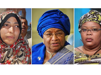 Ba phụ nữ giành giải Nobel Hòa bình 2011