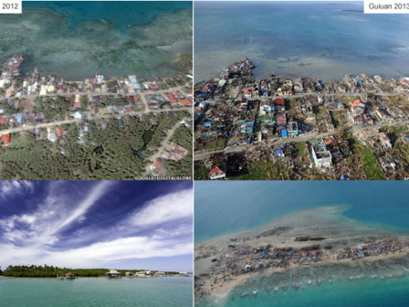 Hình ảnh Philippines trước và sau siêu bão Haiyan