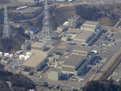 Nhà máy Onagawa thừa nhận bị rò rỉ nước phóng xạ. Ảnh: EPA